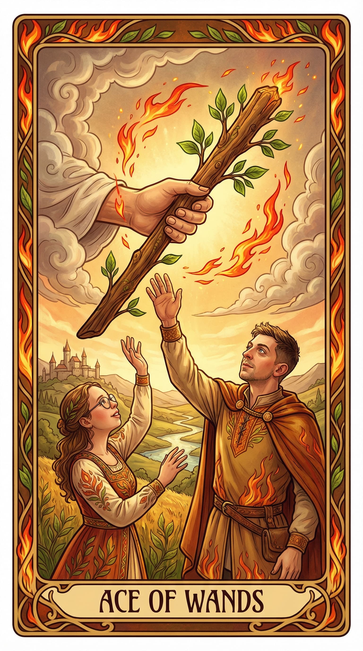 Lovers Tarot example 2