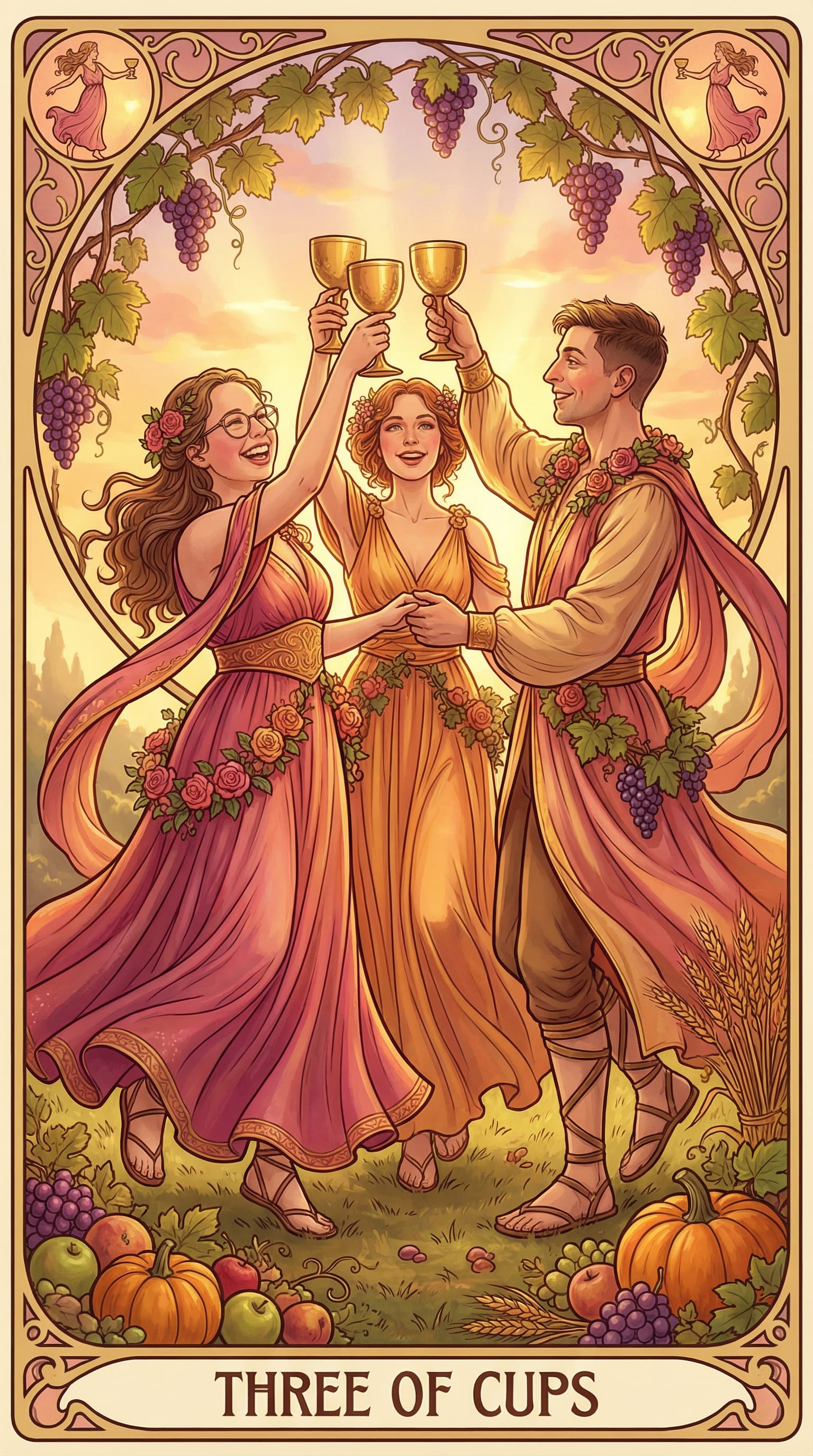 Lovers Tarot example 1