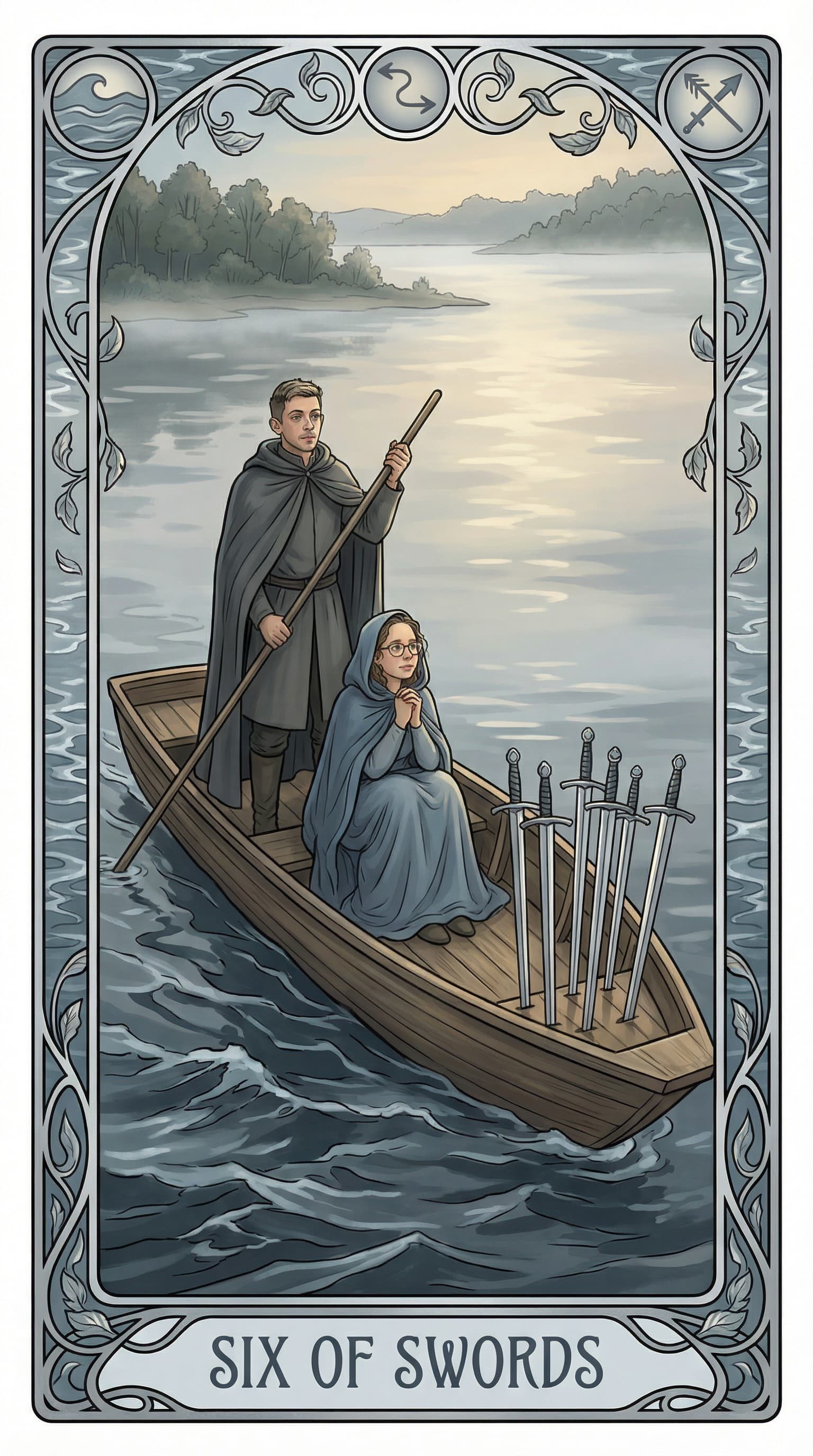 Älskandes tarot example 3