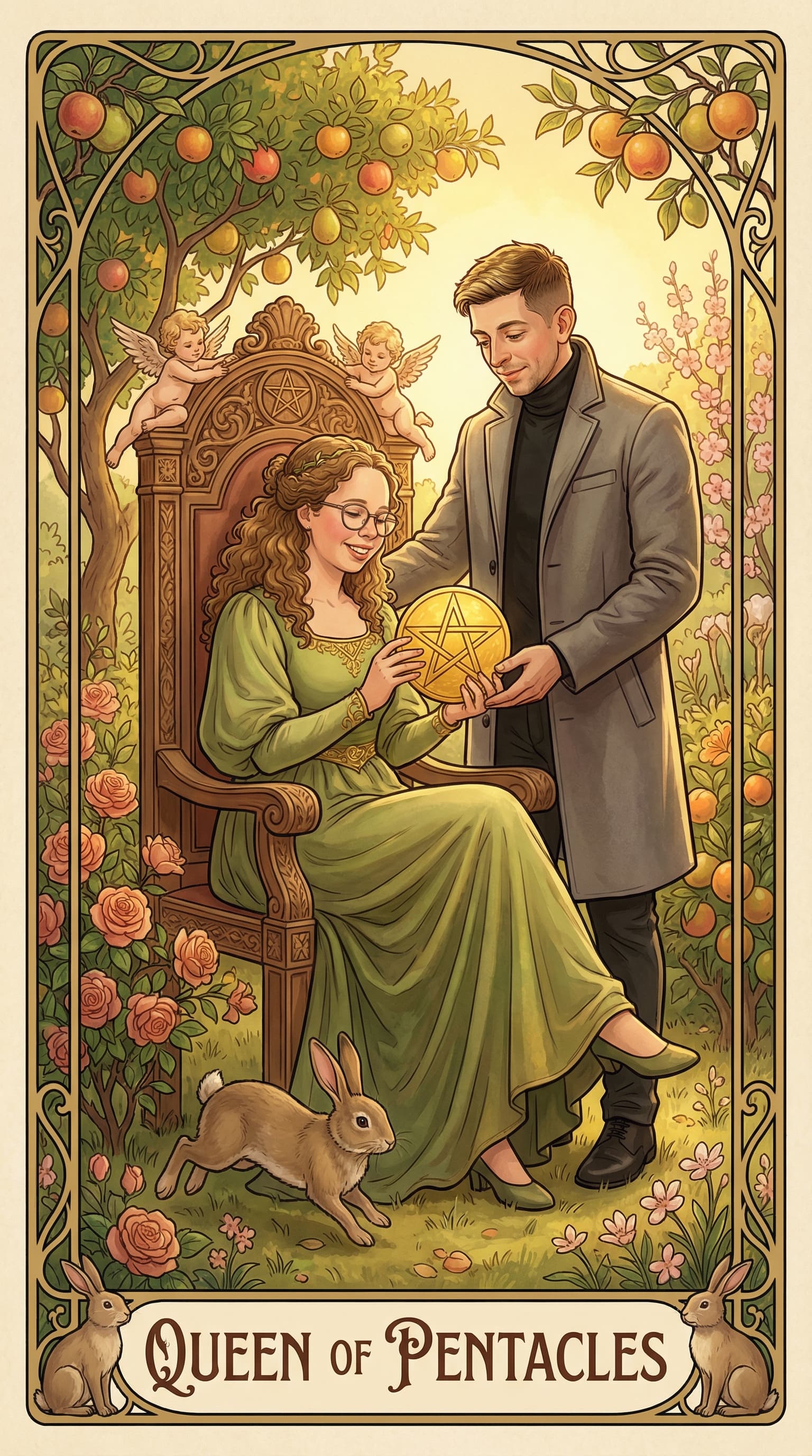 Lovers Tarot example 1