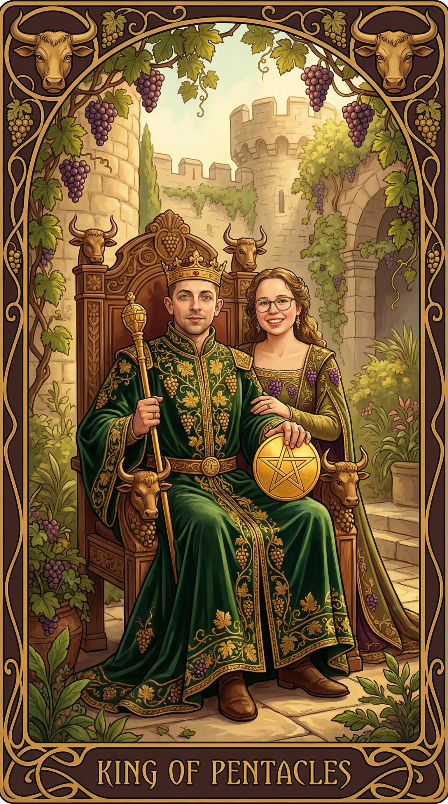 Tarot kochanków example 3