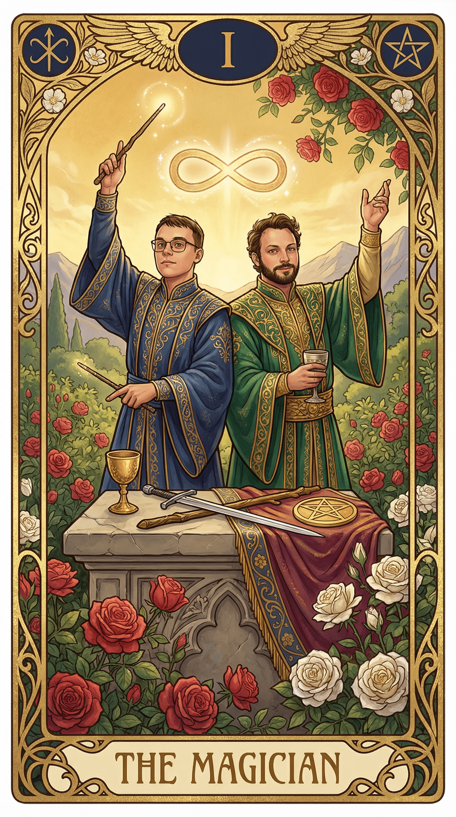 Elskende Tarot example 2
