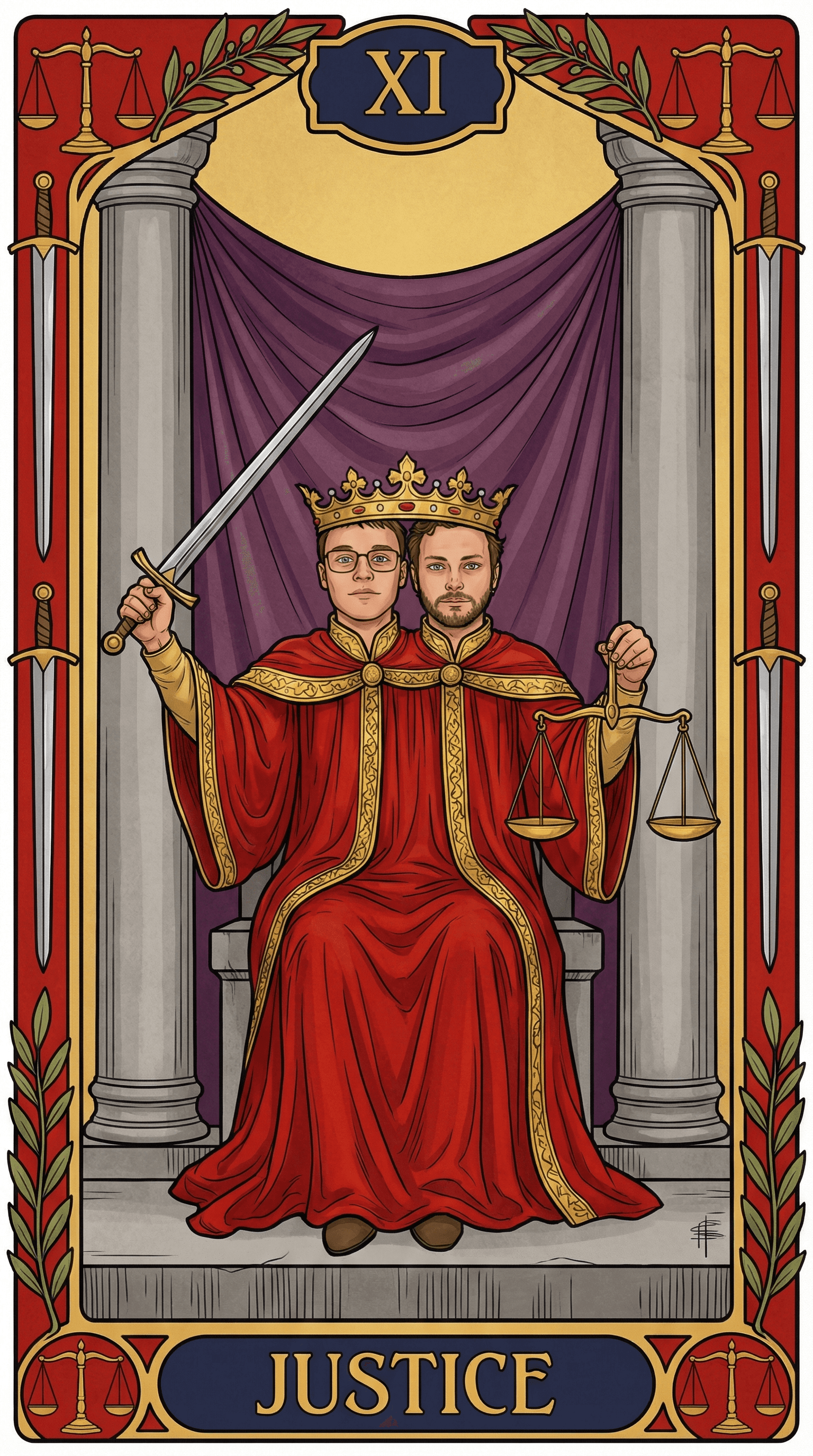 Lovers Tarot example 3