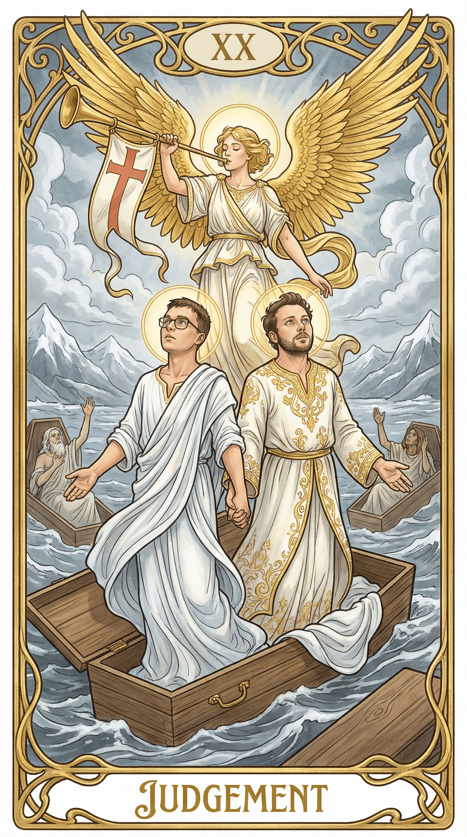 Lovers Tarot example 3