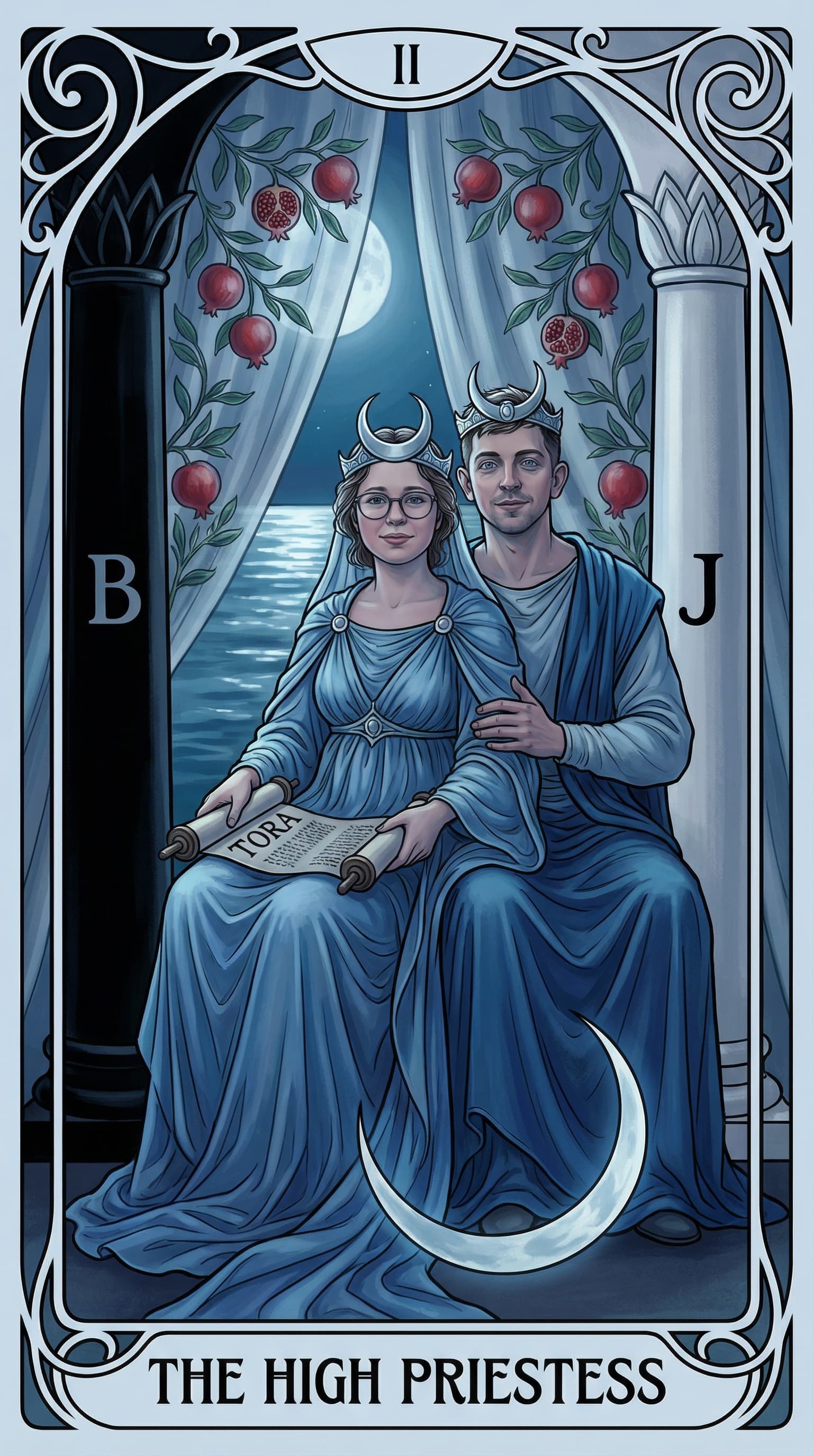 Lovers Tarot example 1