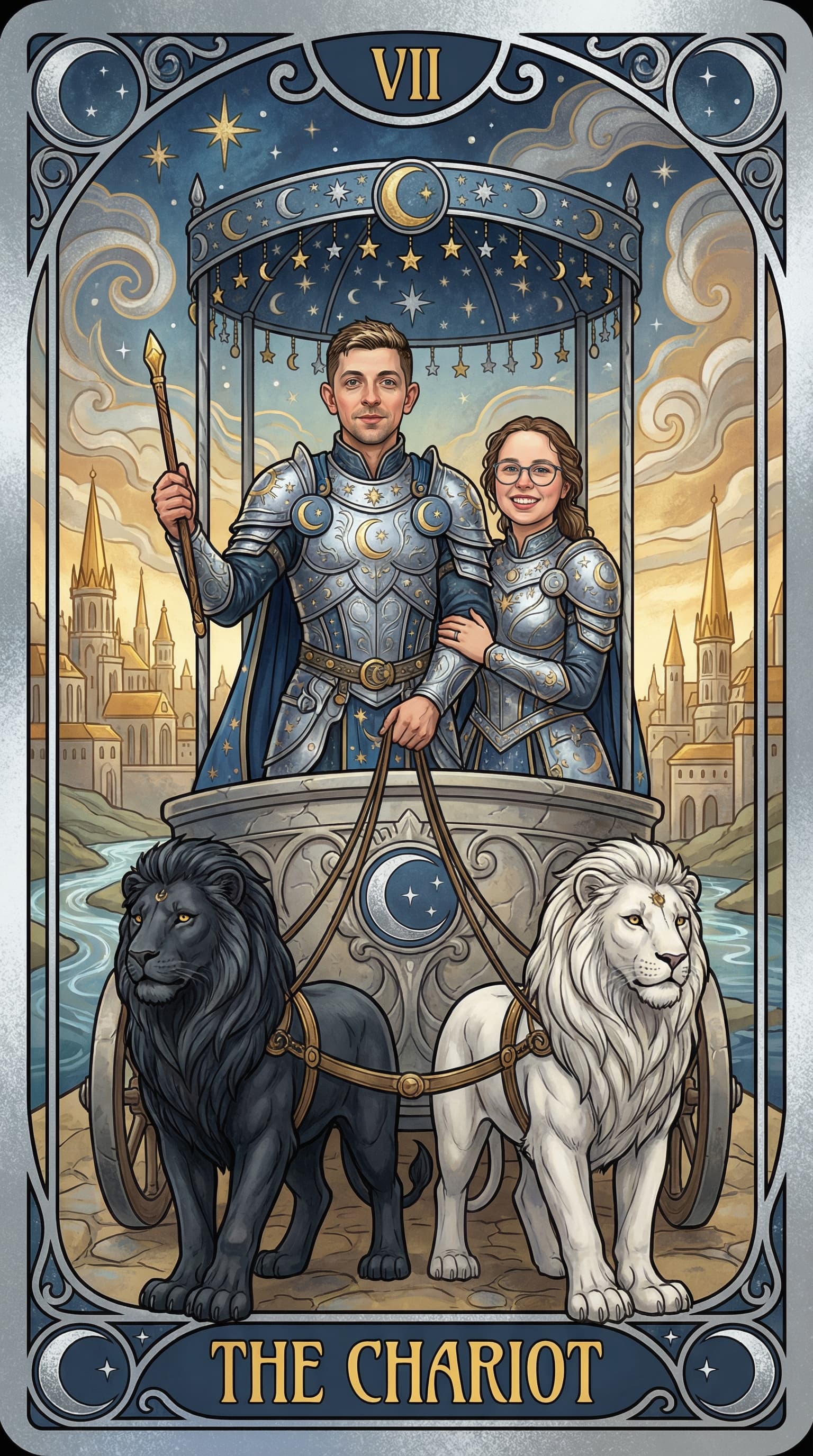 Lovers Tarot example 1