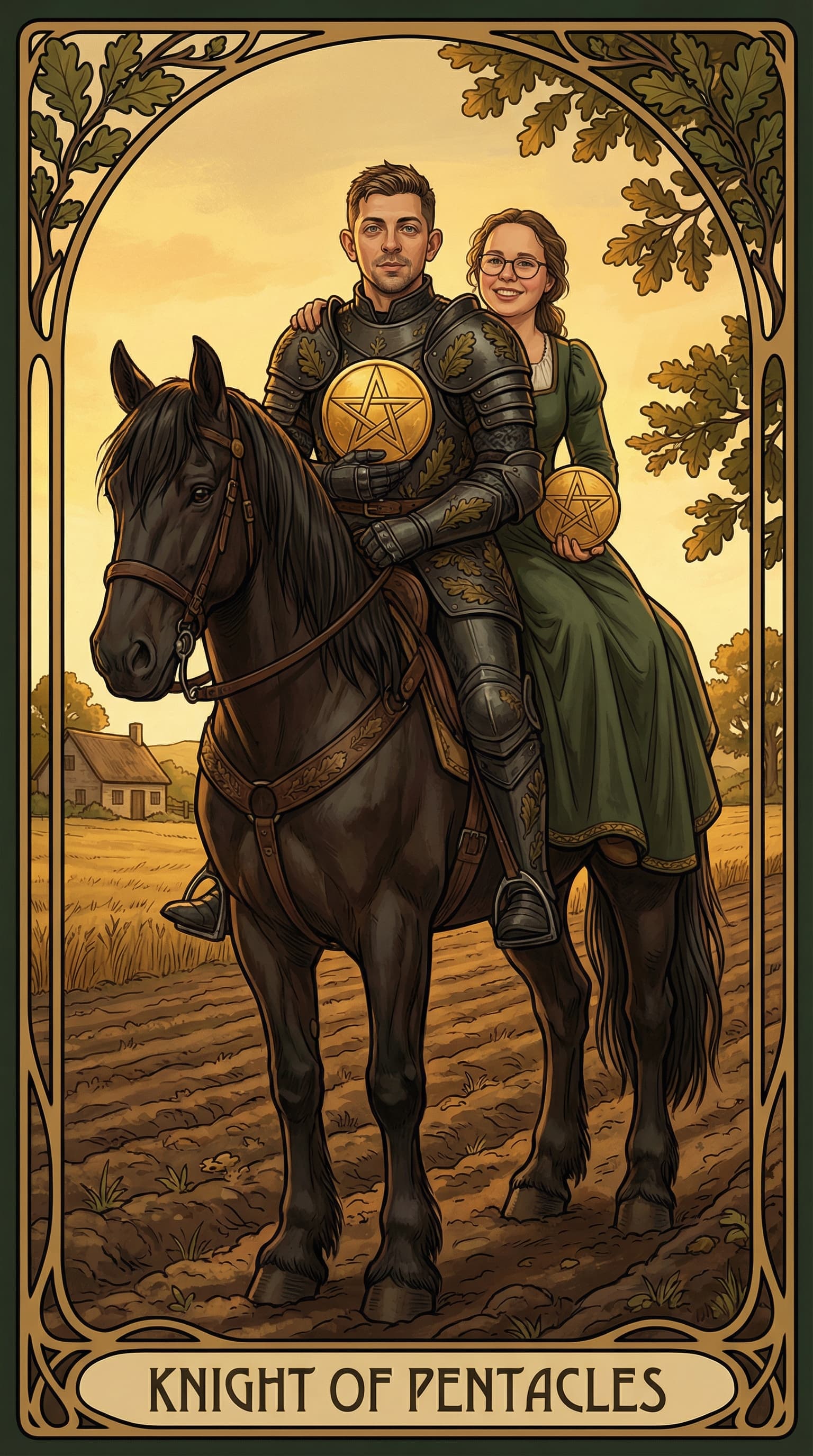 Tarot kochanków example 3