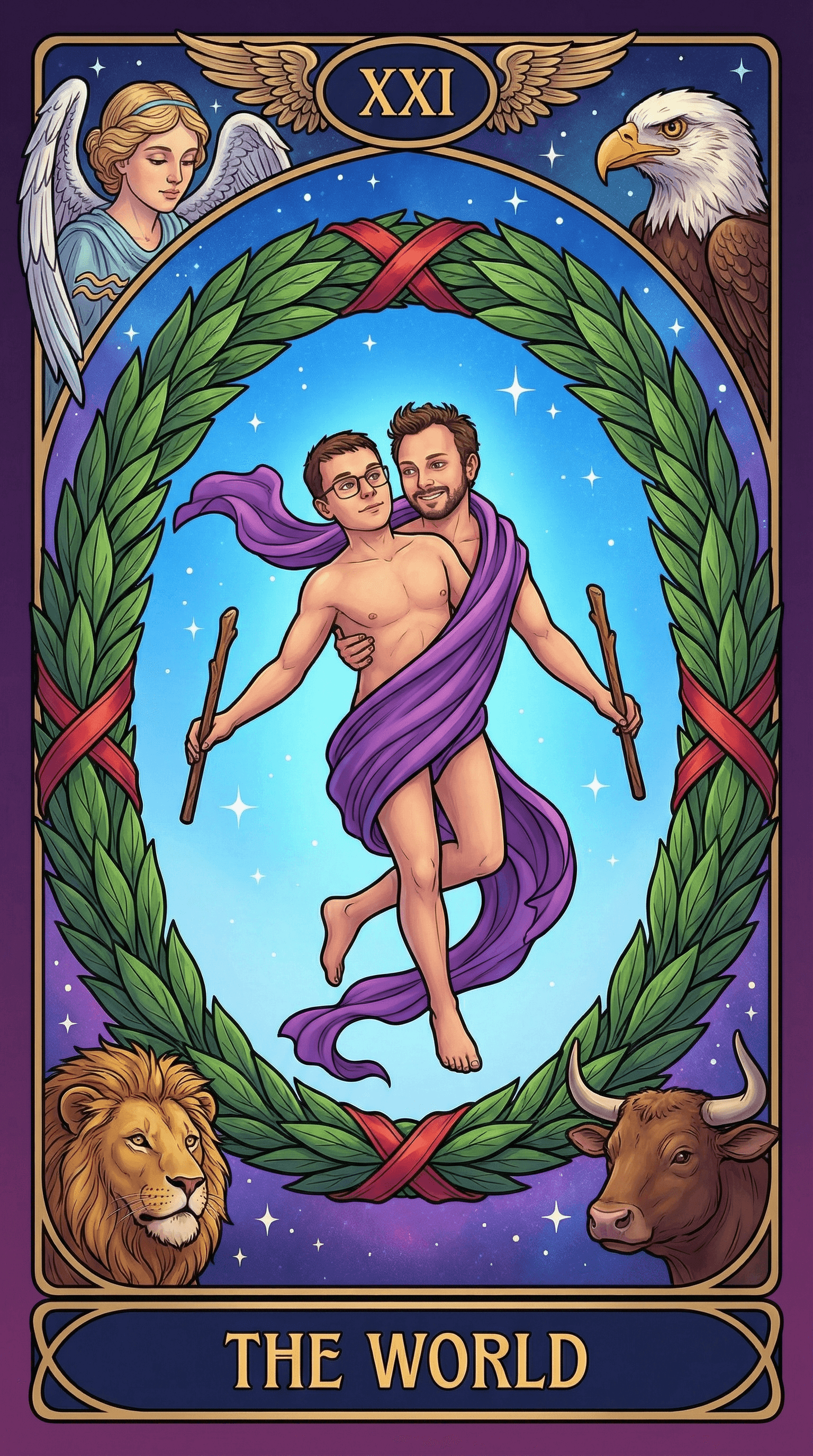 Liebes-Tarot example 2